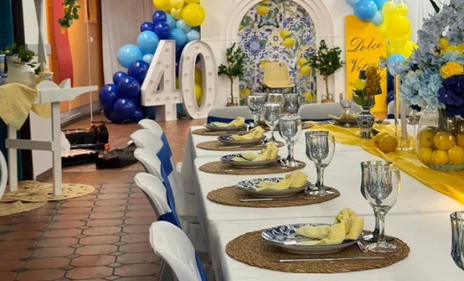 Décoration Anniversaire DOLCE VITA, Chantilly, Nathalie Caron Event's Créations